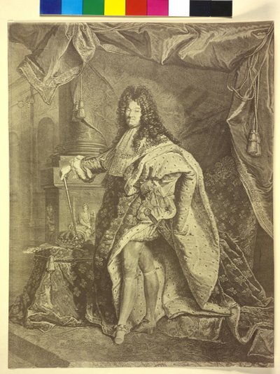 Król Francji Ludwik XIV autorstwa Artist Unknown