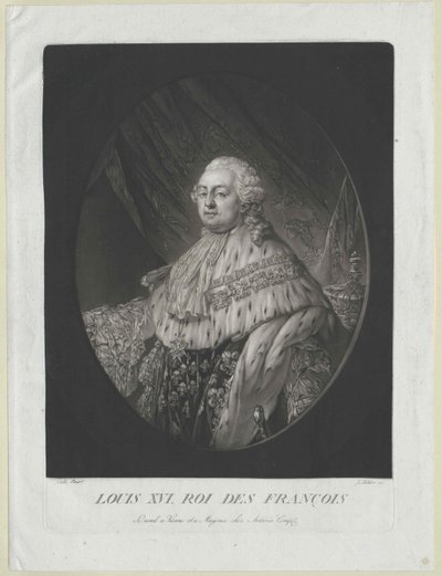 Król Francji Ludwik XVI autorstwa Artist Unknown