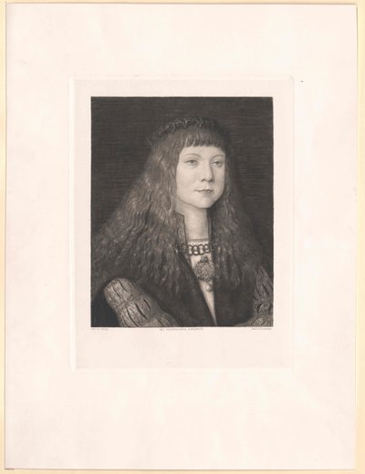 Król Węgier Lewis II (druk) autorstwa Artist Unknown