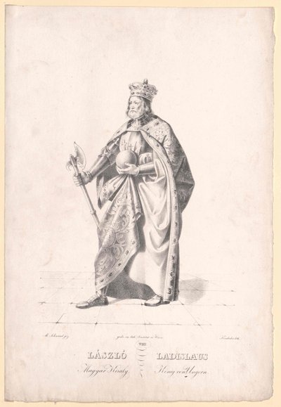 Król Węgier, święty Władysław I autorstwa Artist Unknown