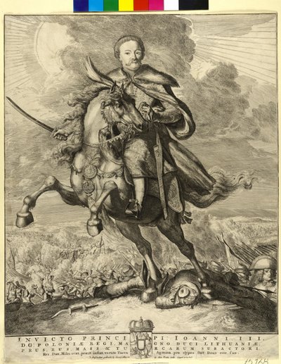 Król Polski Jan III Sobieski autorstwa Artist Unknown