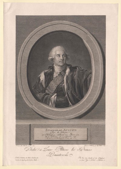 Król Polski Stanisław II August autorstwa Artist Unknown