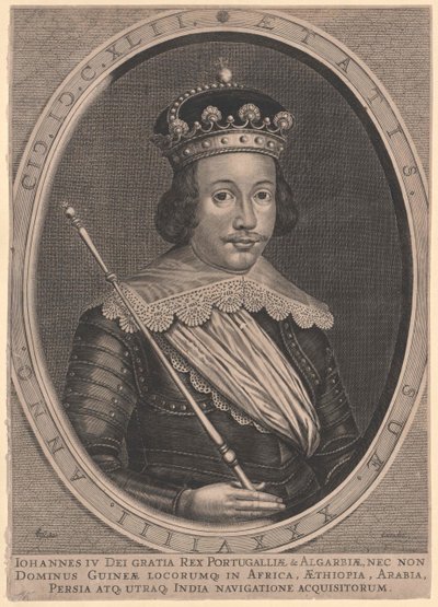 Król Portugalii Jan IV autorstwa Artist Unknown