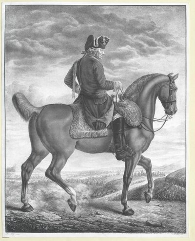 Król Prus Fryderyk II autorstwa Artist Unknown
