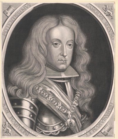 Król Hiszpanii Karol II autorstwa Artist Unknown