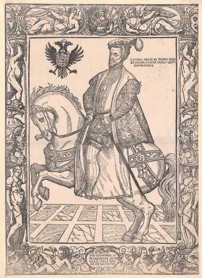 Król Hiszpanii Filip II autorstwa Artist Unknown