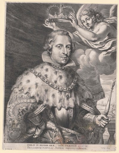 Król Hiszpanii Filip IV autorstwa Artist Unknown