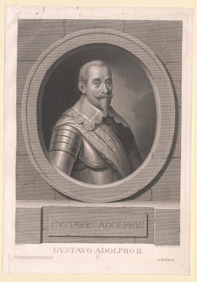 Król Szwecji Gustaw Adolf Szwedzki autorstwa Artist Unknown
