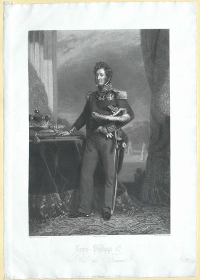 Król Francji Ludwik Filip autorstwa Artist Unknown