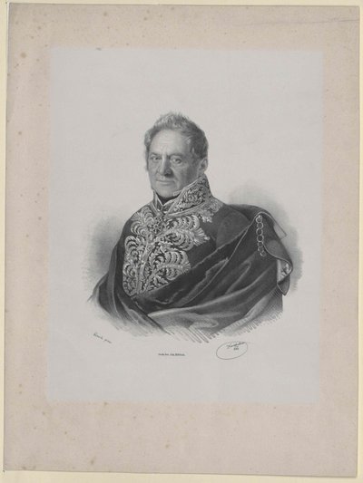 Klemens hrabia Brandis (druk) autorstwa Artist Unknown
