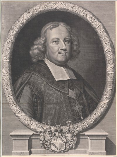 Konrad Wilhelm von Wernau (druk) autorstwa Artist Unknown