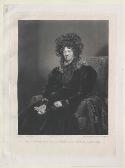 Lady Anne Leveson-Gower autorstwa Artist Unknown