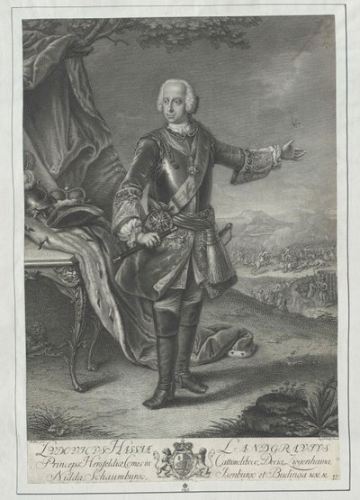 Landgraf Hesji Ludwik VIII autorstwa Artist Unknown