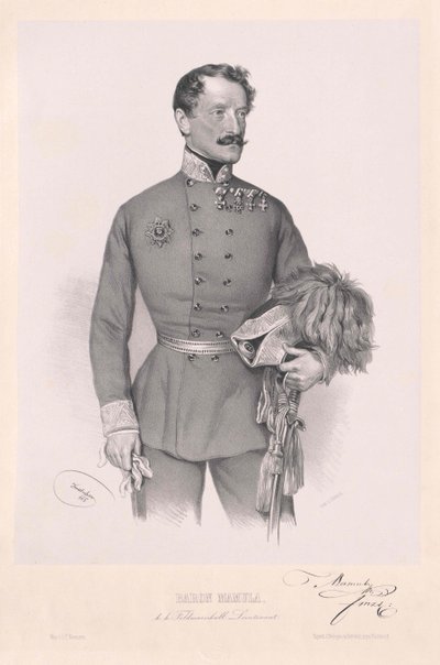 Lazarus baron Mamula autorstwa Artist Unknown