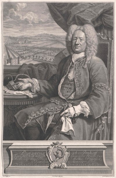 Lazarus von Imhoff autorstwa Artist Unknown