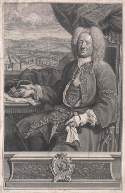 Lazarus von Imhoff autorstwa Artist Unknown