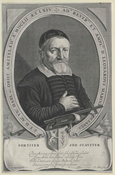 Leonhard Marius (druk) autorstwa Artist Unknown