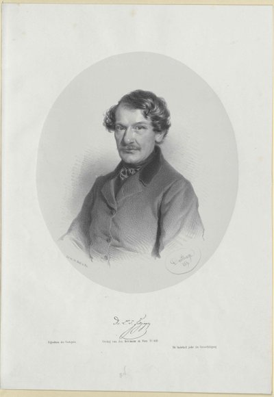 Leopold Joseph Fitzinger autorstwa Artist Unknown