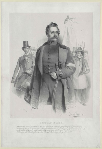 Leopold Moser autorstwa Artist Unknown