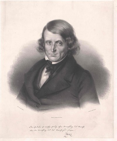 Leopold Zunz (druk) autorstwa Artist Unknown