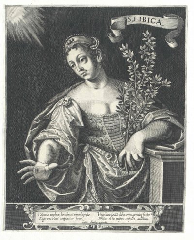 Libyan Sibyl, autorstwa Artist Unknown