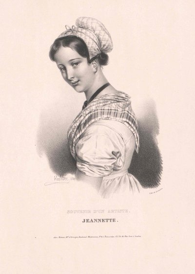 Żył około 1826 r. Jeannette autorstwa Artist Unknown