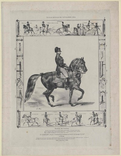 Żył około 1833 r. Cordier autorstwa Artist Unknown