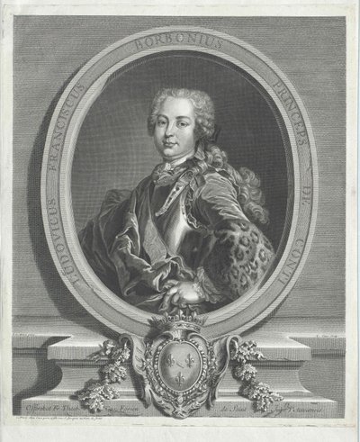 Ludwik Franciszek książę Conty autorstwa Artist Unknown