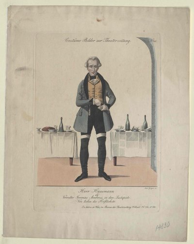 Ludwig mąż domowy autorstwa Artist Unknown