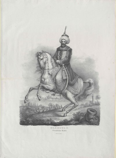 Machmud II sułtan Turcji, autorstwa Artist Unknown