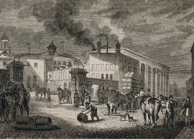 Główne drzwi pubu Barclay