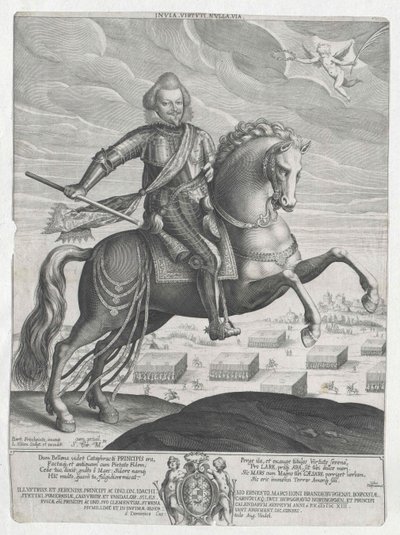 Margrabia Brandenburgii-Ansbach Joachim Ernest autorstwa Artist Unknown