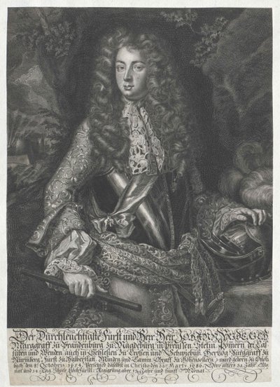 Margrabia Brandenburgii-Ansbach Johann Frederick autorstwa Artist Unknown