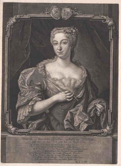 Maria Charitas Weiss autorstwa Artist Unknown