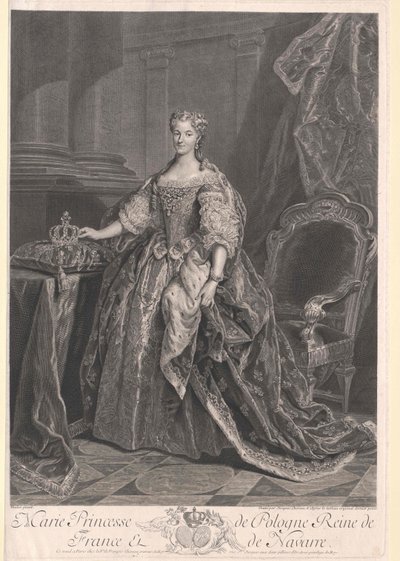 Maria Leszczynska autorstwa Artist Unknown