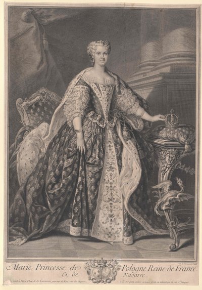 Maria Leszczynska autorstwa Artist Unknown