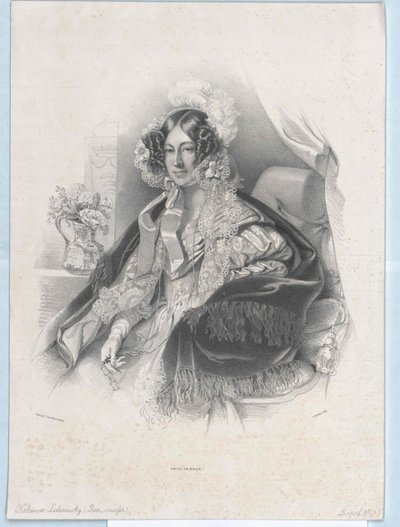 Maria Rosa hrabina Kinsky von Wchinitz i Tettau autorstwa Artist Unknown