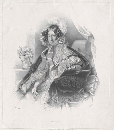 Maria Rosa hrabina Kinsky von Wchinitz i Tettau autorstwa Artist Unknown