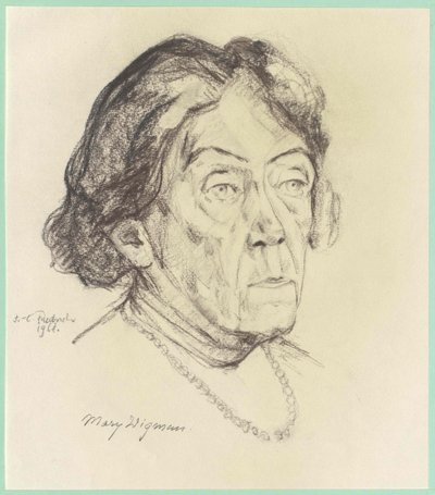 Maria Wigman autorstwa Artist Unknown