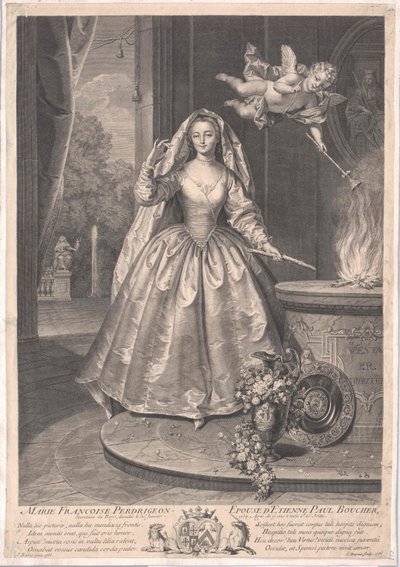 Marie Francoise Perdrigeon autorstwa Artist Unknown
