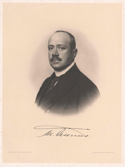 Marius hrabia baron Heiligenkreuz Attems autorstwa Artist Unknown