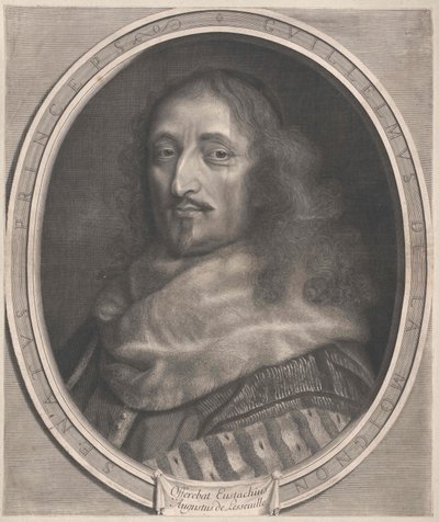 Markiza de Basville Lamoignon (druk) autorstwa Artist Unknown