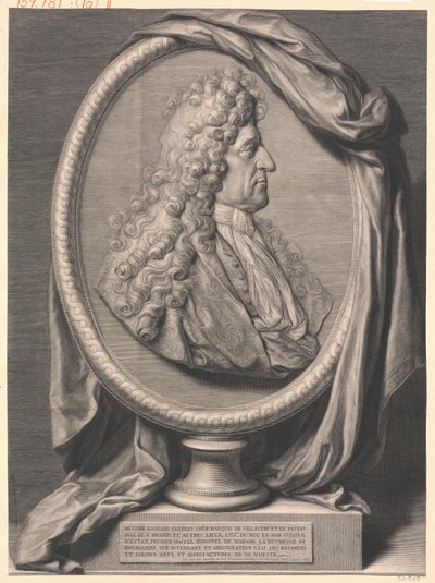 Markiz de Villacerf Colbert autorstwa Artist Unknown