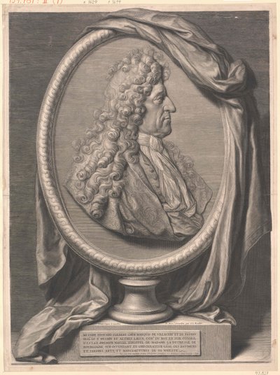 Markiz de Villacerf Colbert autorstwa Artist Unknown