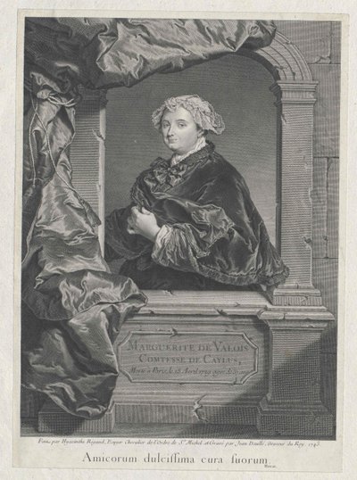 Marthe-Marguerite Le Valois de Villette de Murcay autorstwa Artist Unknown