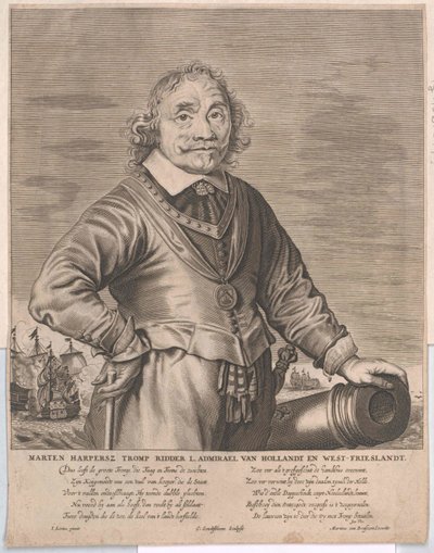 Martin Tromp autorstwa Artist Unknown