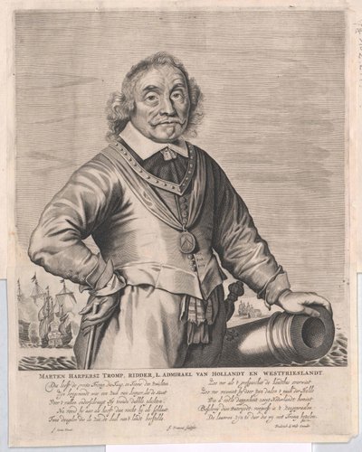 Martin Tromp autorstwa Artist Unknown