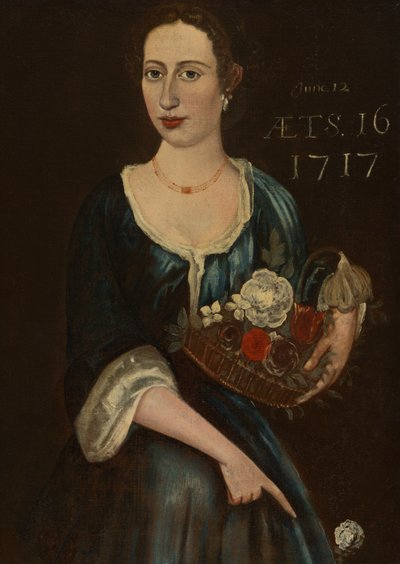 Panna Vanderveer lub panna Vandeveer autorstwa Artist Unknown