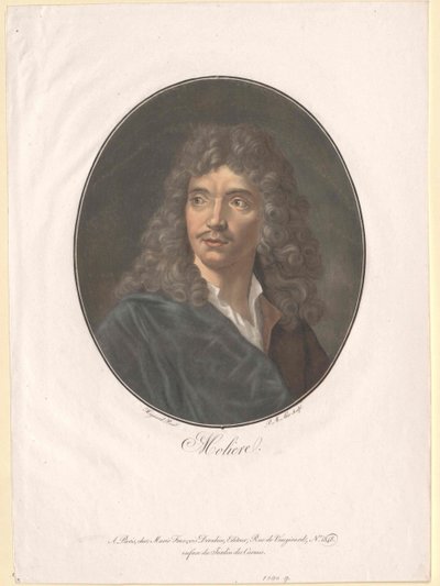 Moliere (druk) autorstwa Artist Unknown