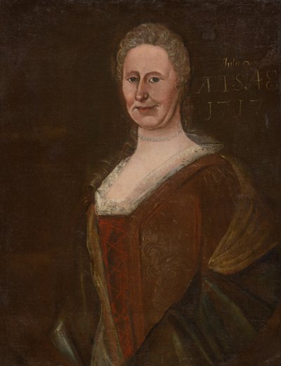 Pani Vanderveer lub pani Vandeveer autorstwa Artist Unknown